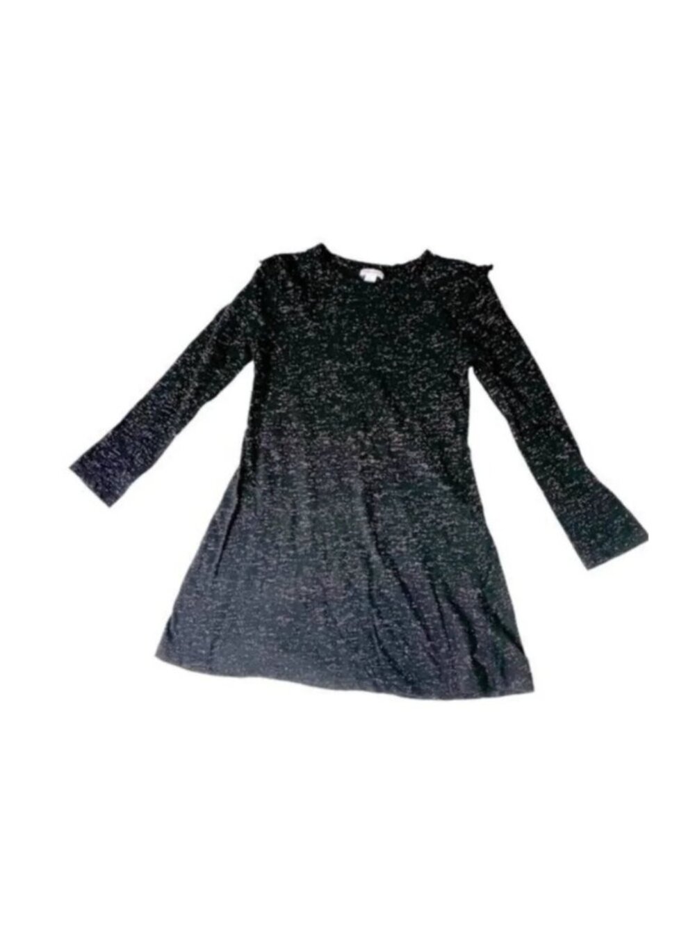 NWOT Splendid Girls Black & Silver Speckled Party Dress 7